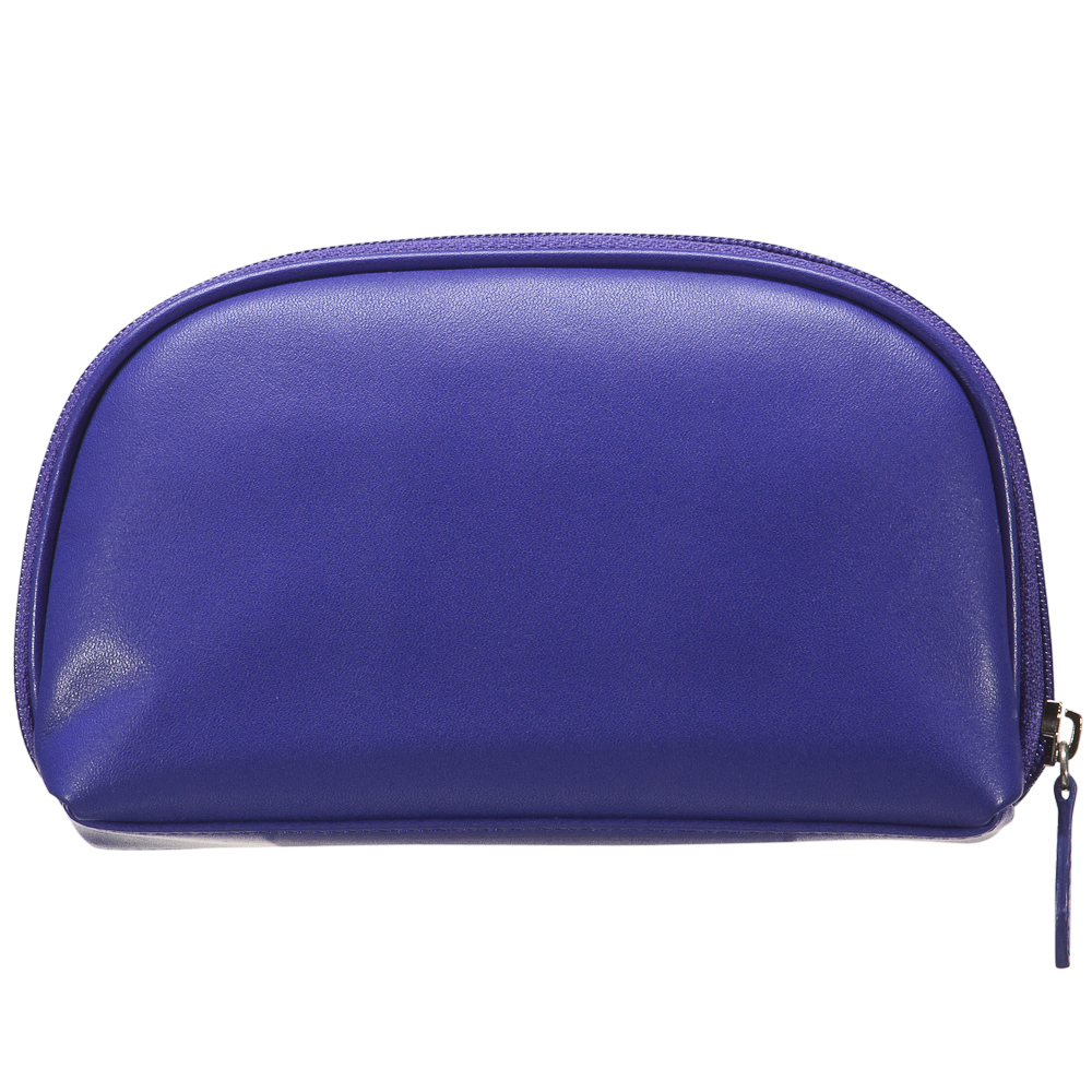 Косметичка Dr.Koffer из натуральной кожи синяя