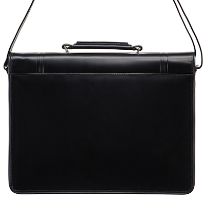 Вместительный мужской портфель с внутренней отделкой из замши  Dr.Koffer P402446-132-04