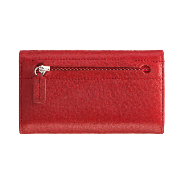 Ключница Dr.Koffer из натуральной кожи красная