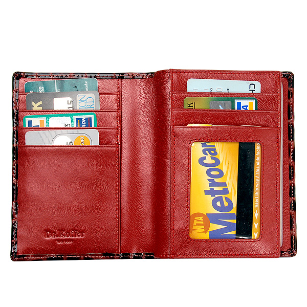 Обложка для паспорта/автодок из натуральной кожи Dr. Koffer