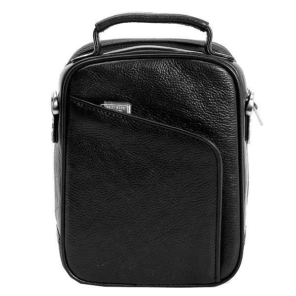 Небольшая мужская сумка с тиснением под кожу и съемным плечевым ремнем Dr.Koffer M402263-02-04