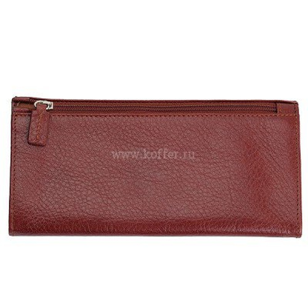 Кошелек Dr.Koffer из натуральной кожи светло-коричневый