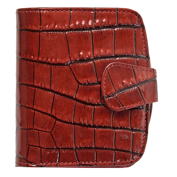 Кошелек Dr.Koffer из натуральной кожи красный