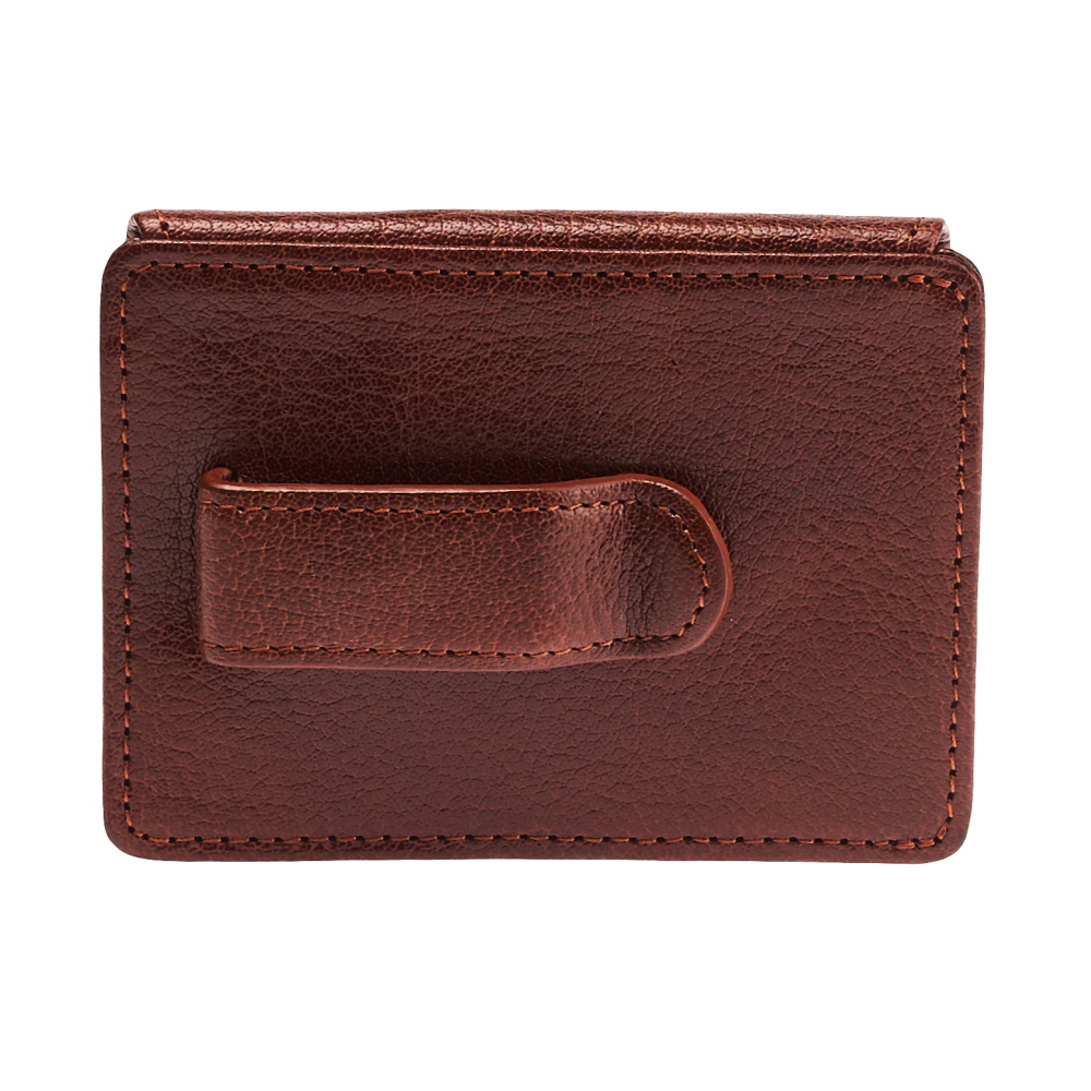 Визитница Dr.Koffer из натуральной кожи светло-коричневая