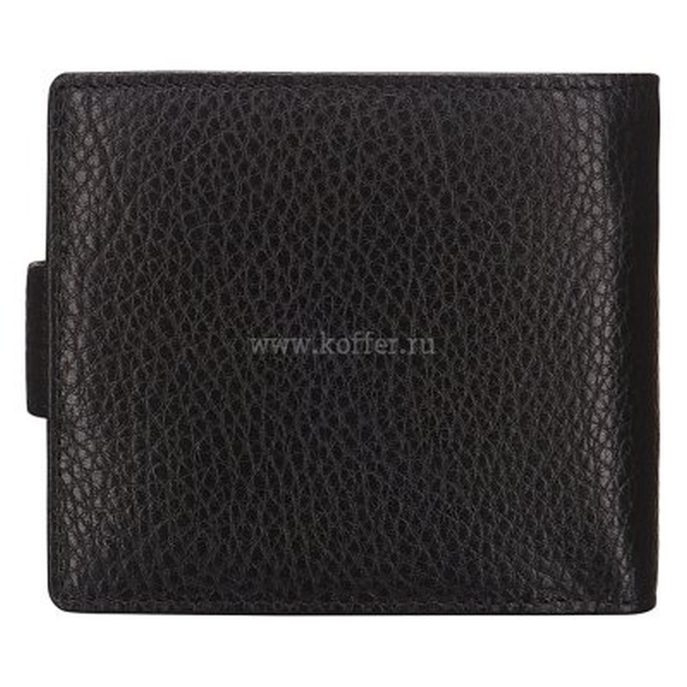 Портмоне Dr.Koffer из натуральной кожи черное