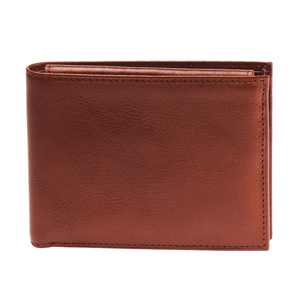 Портмоне Dr.Koffer из натуральной кожи светло-коричневое