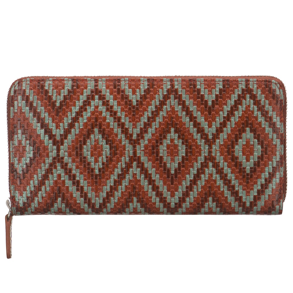 Портмоне Dr.Koffer из натуральной кожи красное