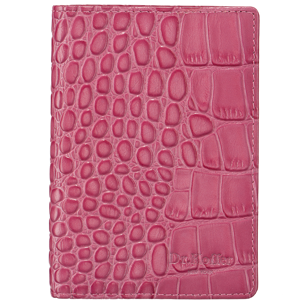 Обложка для паспорта/автодок из натуральной кожи Dr. Koffer