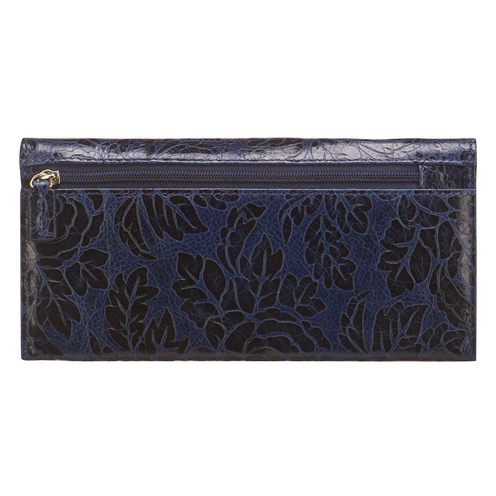 Портмоне Dr.Koffer из натуральной кожи синее