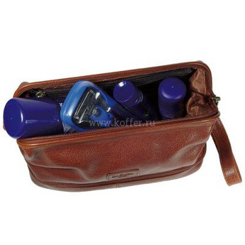 Несессер Dr.Koffer из натуральной кожи коричневый