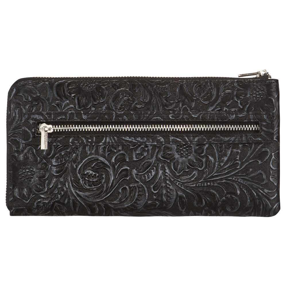 Кошелек Dr.Koffer из натуральной кожи черный