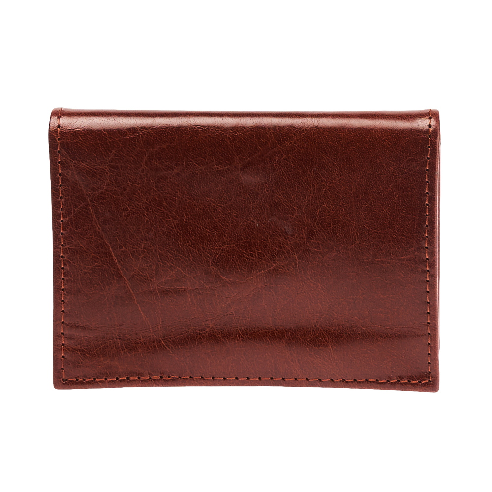 Визитница Dr.Koffer из натуральной кожи светло-коричневая