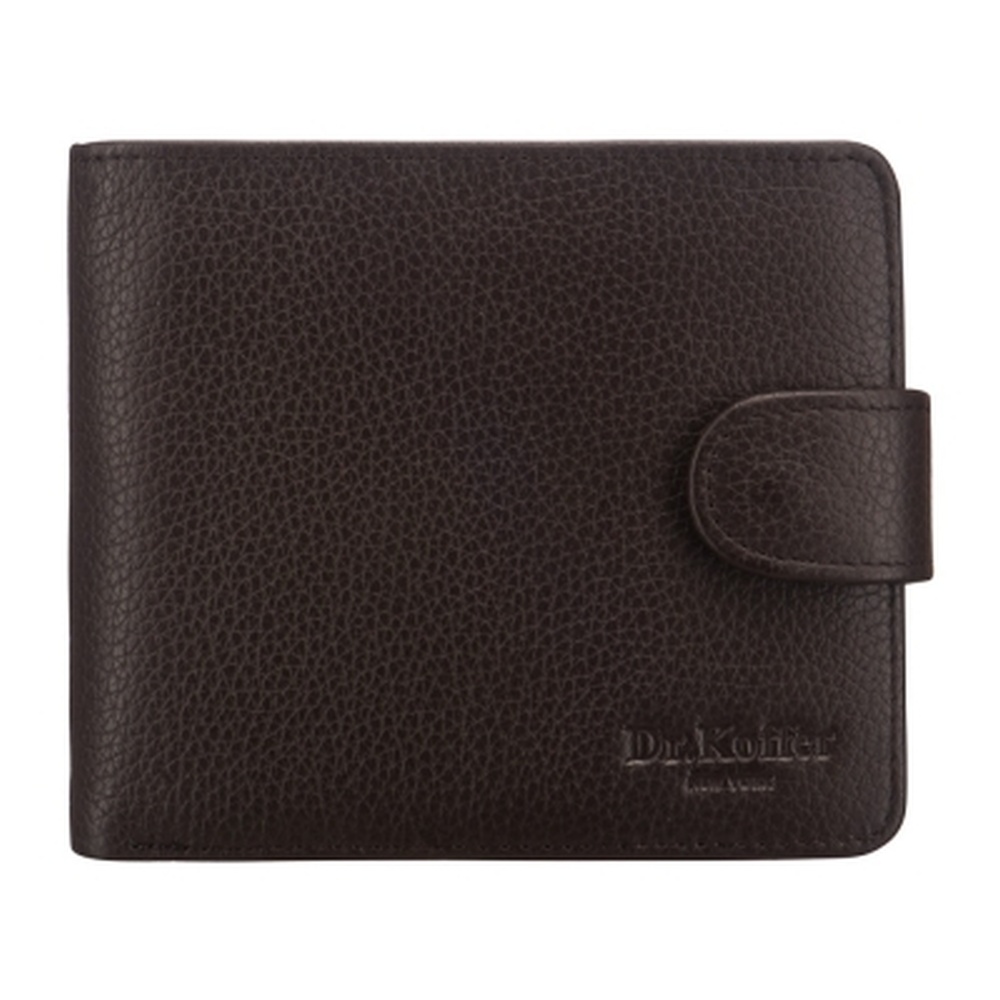 Портмоне Dr.Koffer из натуральной кожи коричневое