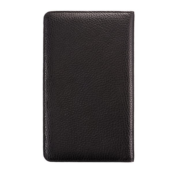 Визитница Dr.Koffer из натуральной кожи черная