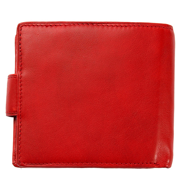 Портмоне Dr.Koffer из натуральной кожи красное