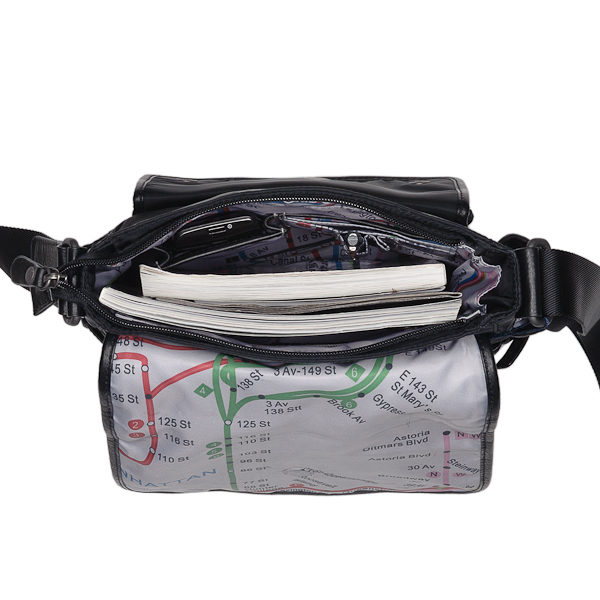 Сумка через плечо Dr.Koffer из натуральной кожи черная