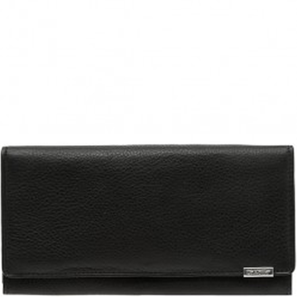 Кошелек Dr.Koffer из натуральной кожи черный