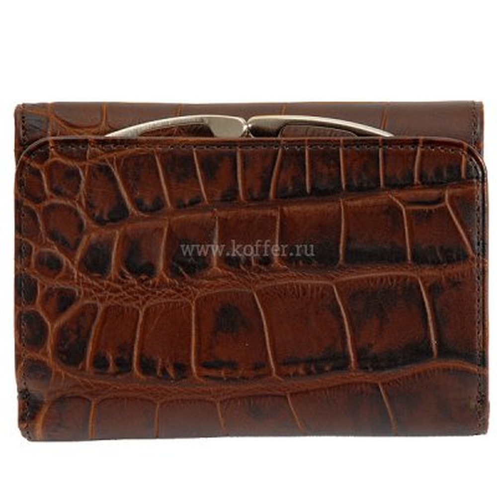 Кошелек Dr.Koffer из натуральной кожи коричневый