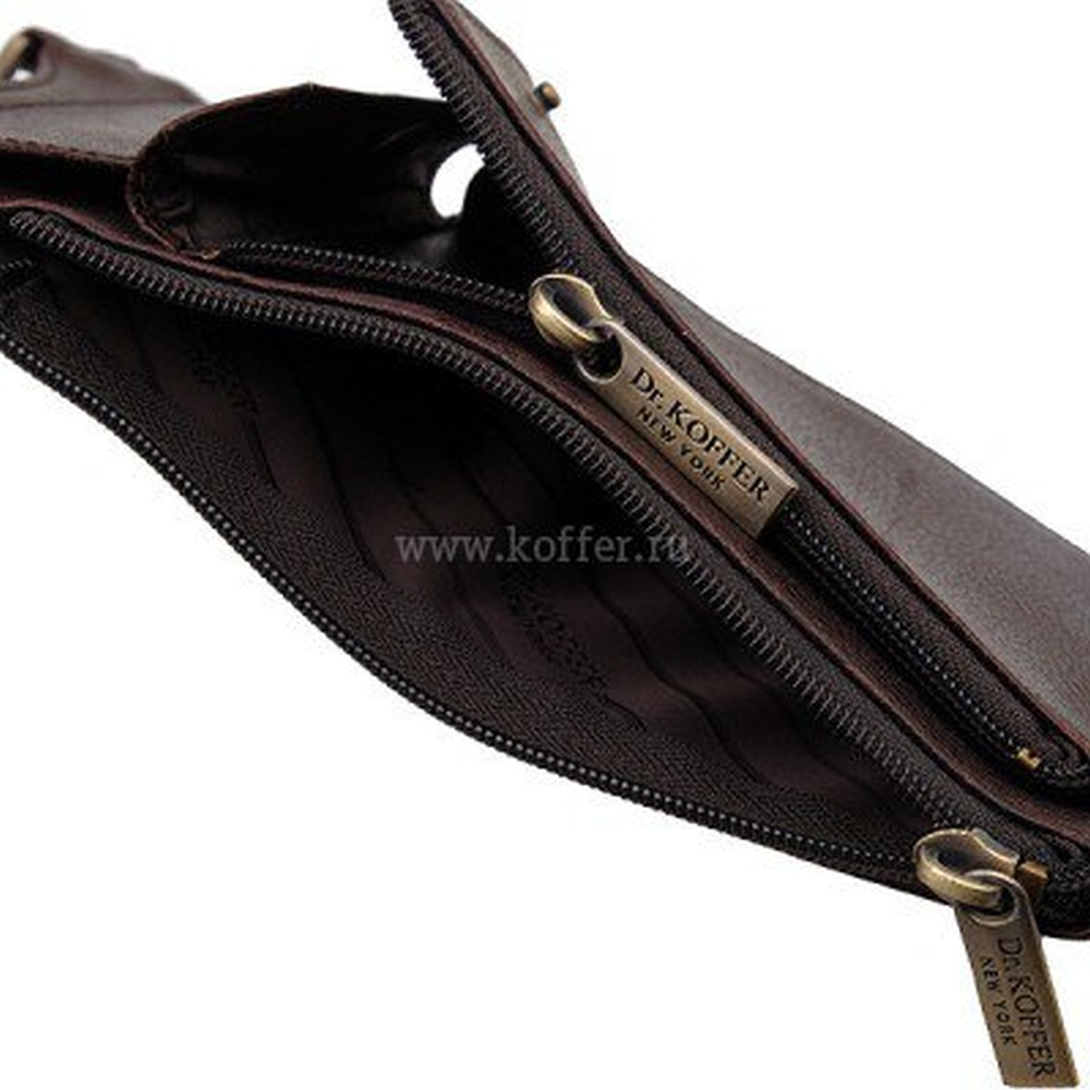 Нагрудный кошелек-кобура Dr.Koffer из натуральной кожи