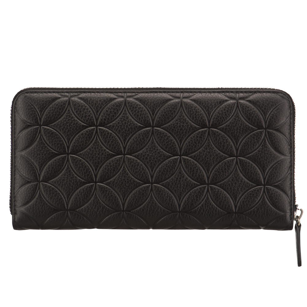 Портмоне Dr.Koffer из натуральной кожи черное