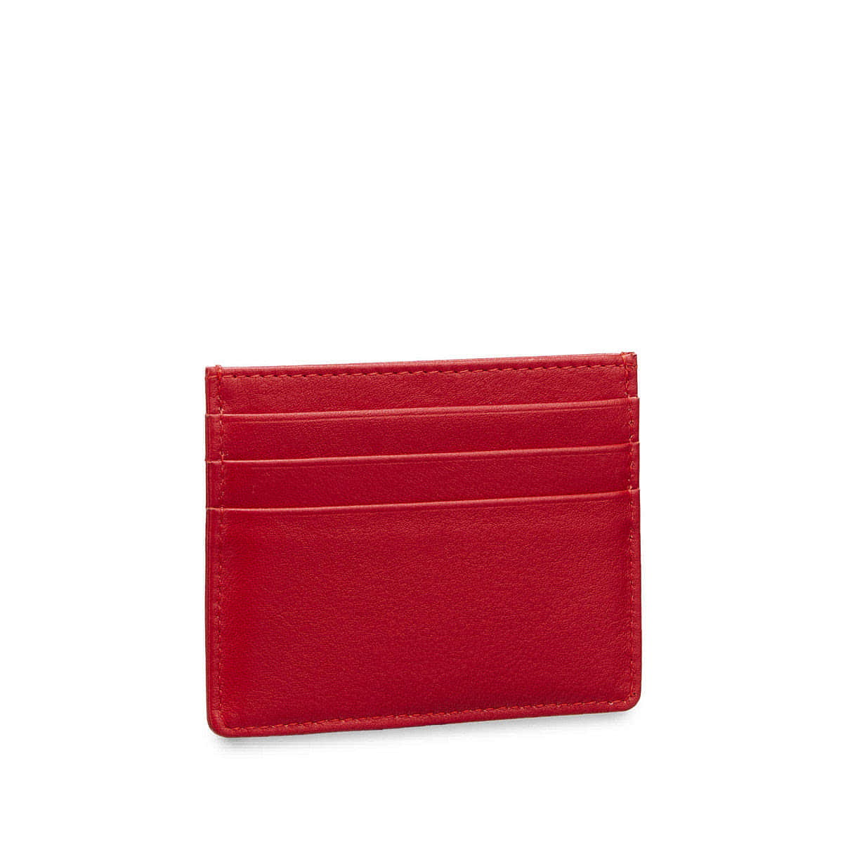 Кредитница Dr.Koffer из натуральной кожи красная