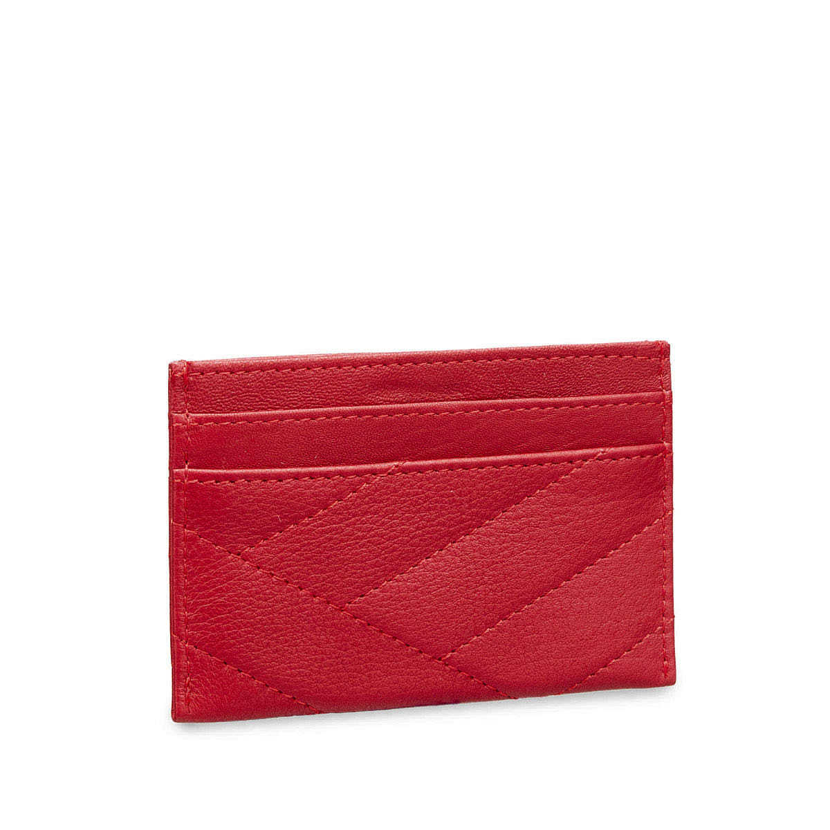 Кредитница Dr.Koffer из натуральной кожи красная