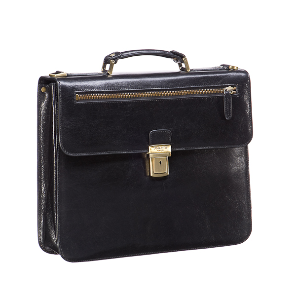 Жесткий портфель для документов с внешним карманом Dr.Koffer P402417-42-04