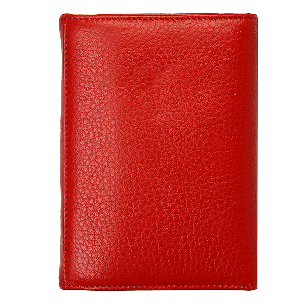 Портмоне Dr.Koffer из натуральной кожи красное