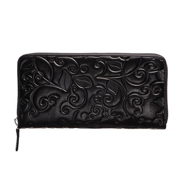 Портмоне Dr.Koffer из натуральной кожи черное