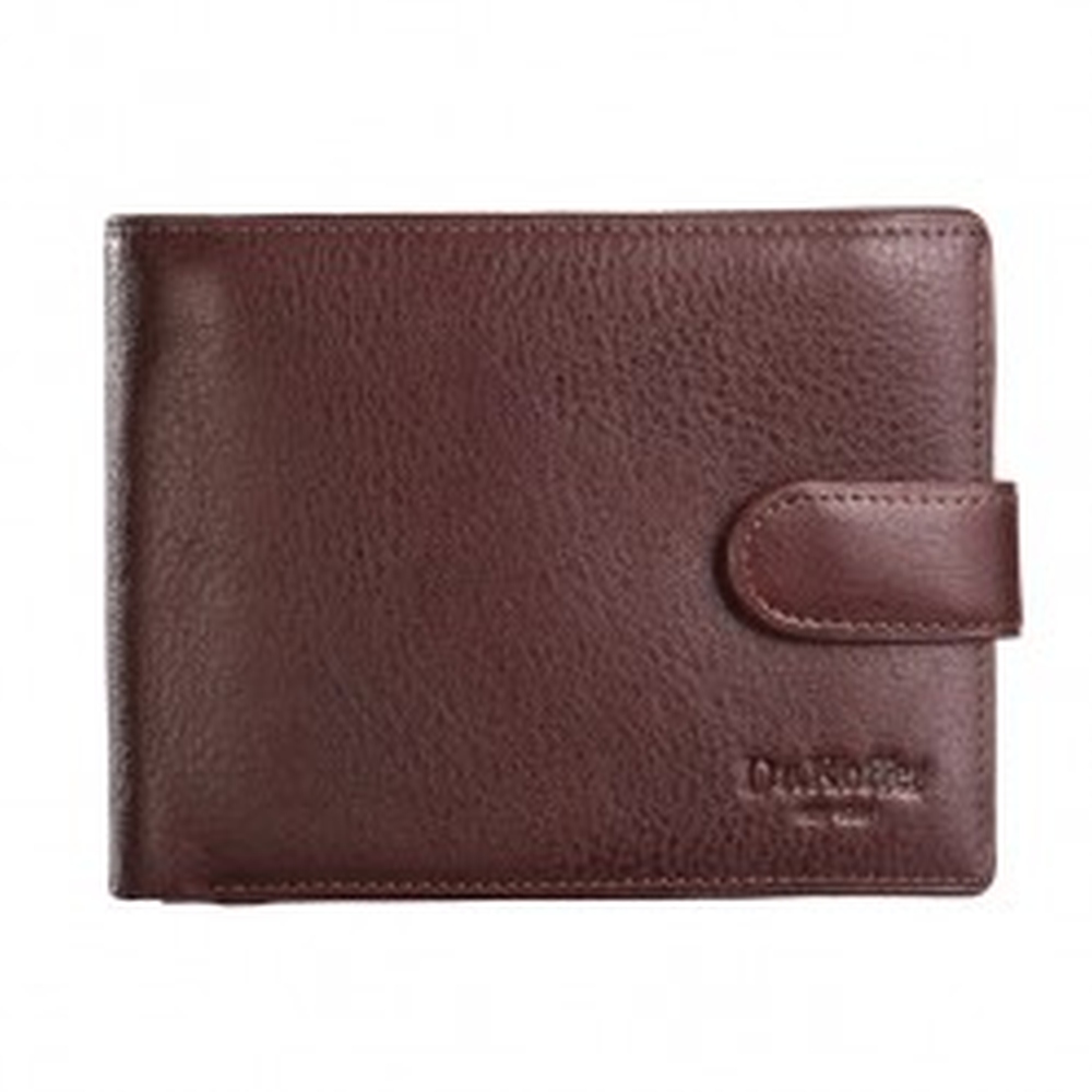 Портмоне Dr.Koffer из натуральной кожи коричневое