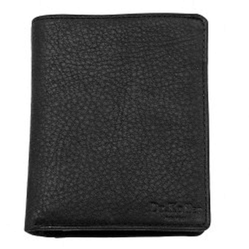 Портмоне Dr.Koffer из натуральной кожи черное