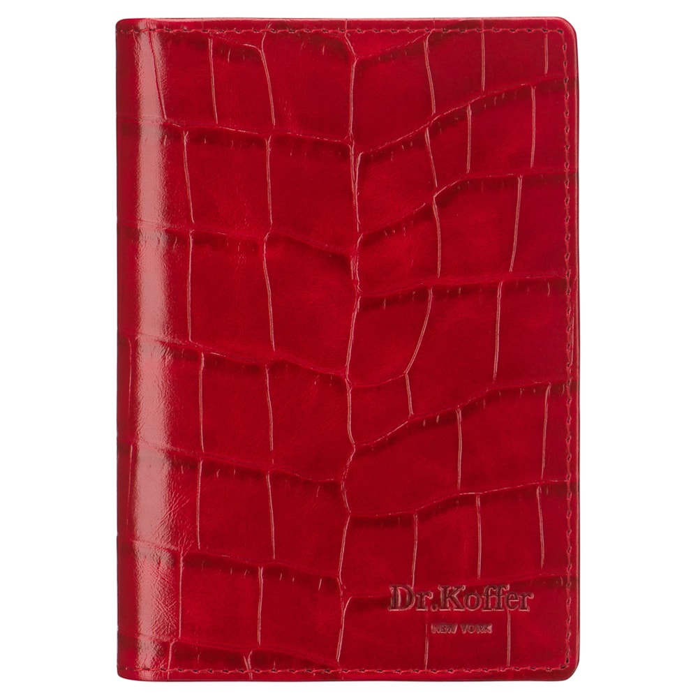 Обложка для автодокументов из натуральной кожи Dr. Koffer