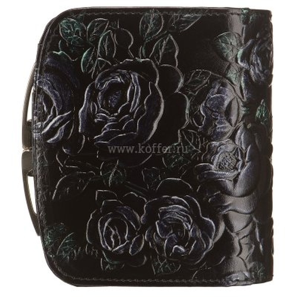 Кошелек Dr.Koffer из натуральной кожи черный