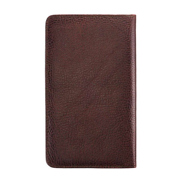 Визитница Dr.Koffer из натуральной кожи темно-коричневая