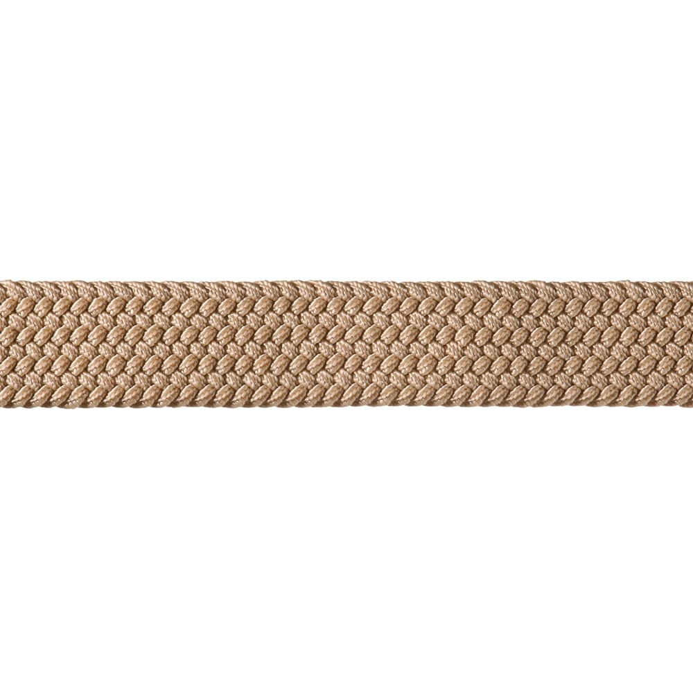 Кожаный ремень с декоративным плетением и регулировкой длины полотна  Dr.Koffer R04001110-195-61