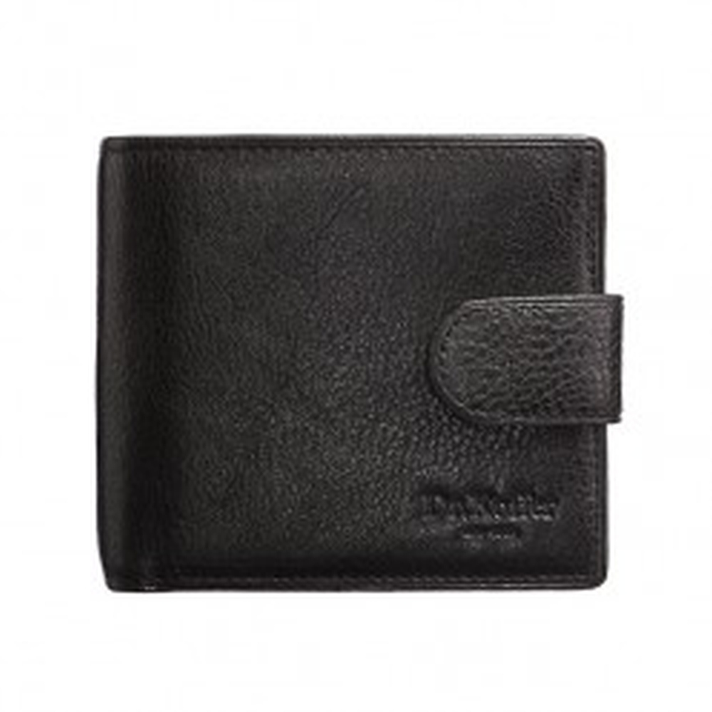 Портмоне Dr.Koffer из натуральной кожи черное