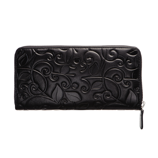 Портмоне Dr.Koffer из натуральной кожи черное