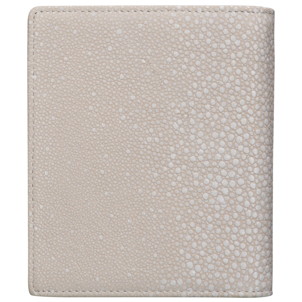 Визитница Dr.Koffer из натуральной кожи белая