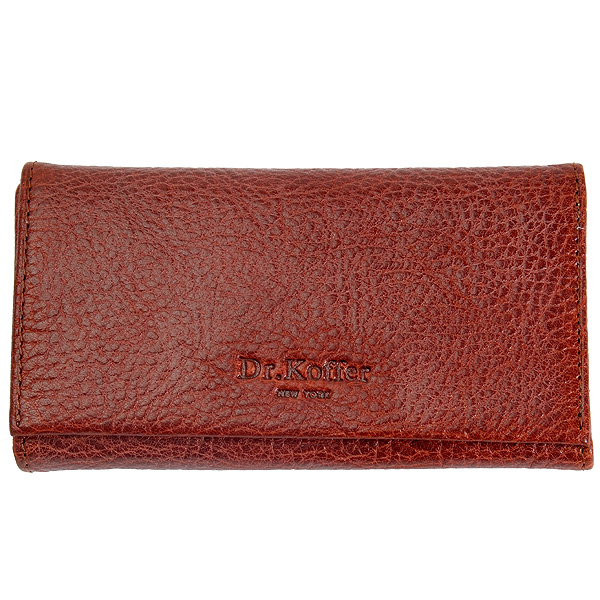 Ключница Dr.Koffer из натуральной кожи светло-коричневая