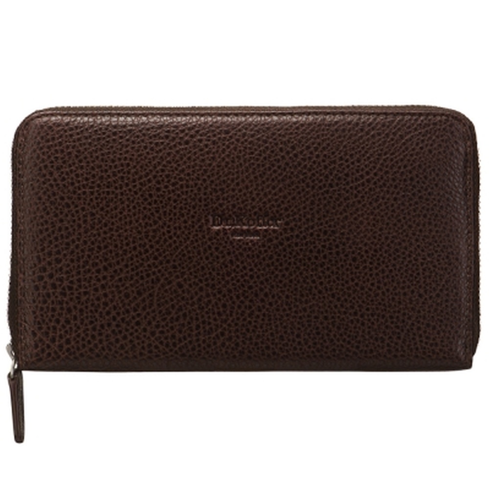 Портмоне Dr.Koffer из натуральной кожи коричневое