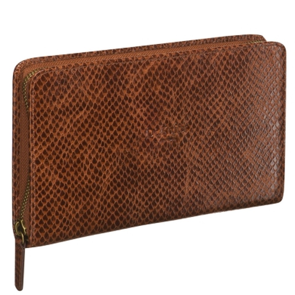 Портмоне Dr.Koffer из натуральной кожи коричневое