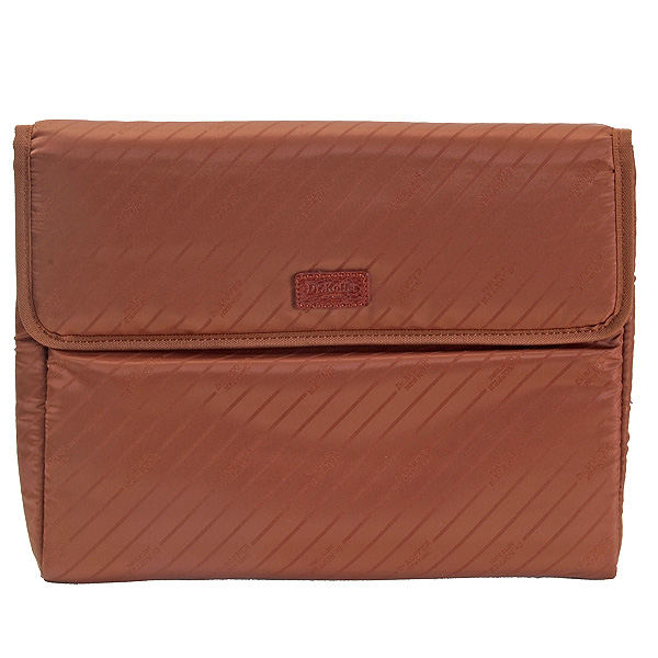 Портфель Dr.Koffer из натуральной кожи светло-коричневый