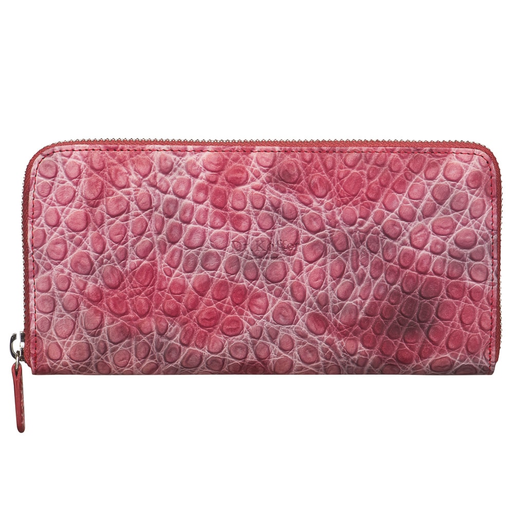 Портмоне Dr.Koffer из натуральной кожи красное