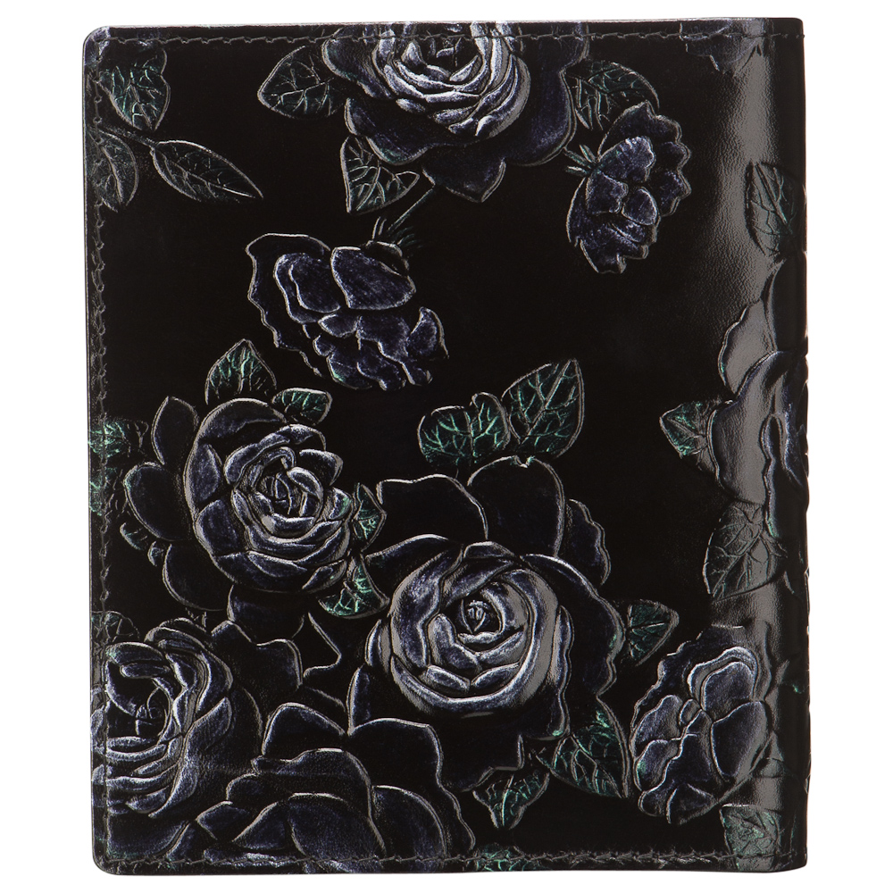 Визитница Dr.Koffer из натуральной кожи черная