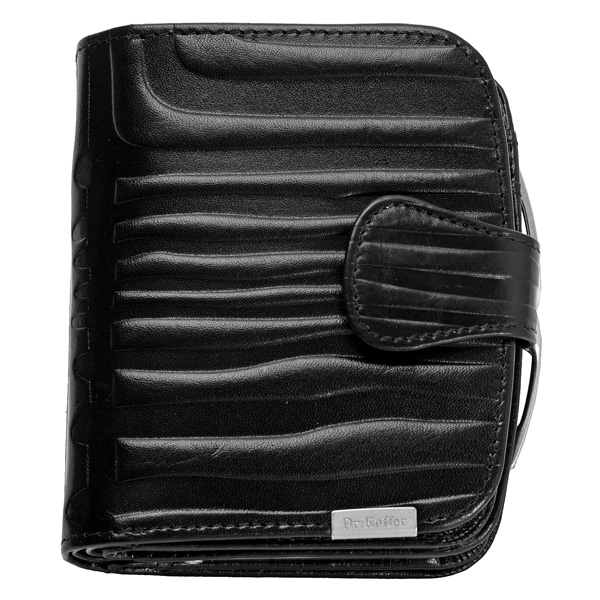 Кошелек Dr.Koffer из натуральной кожи черный