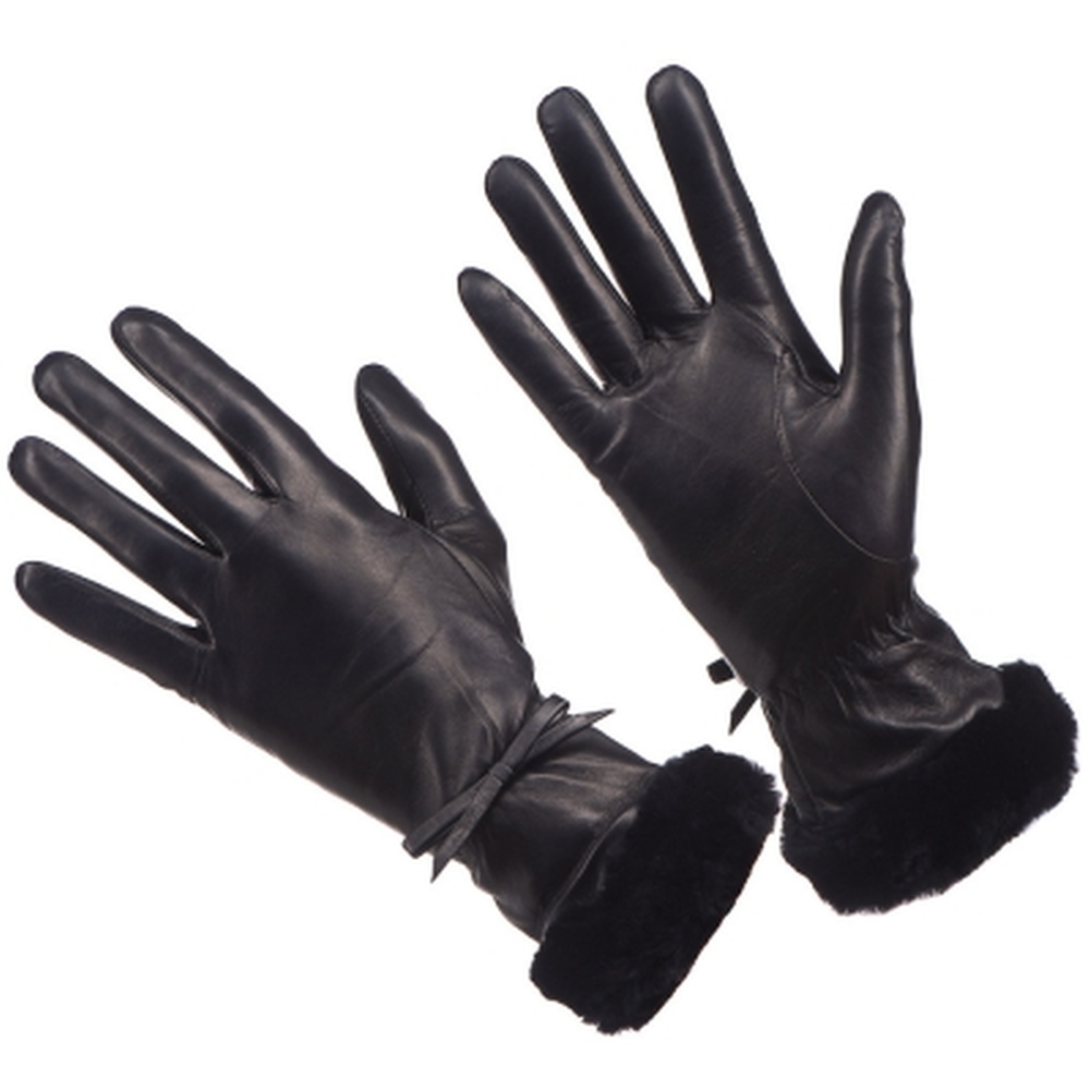 Др.Коффер H690102-98-04 перчатки жен (6,5), размер 6, цвет черный