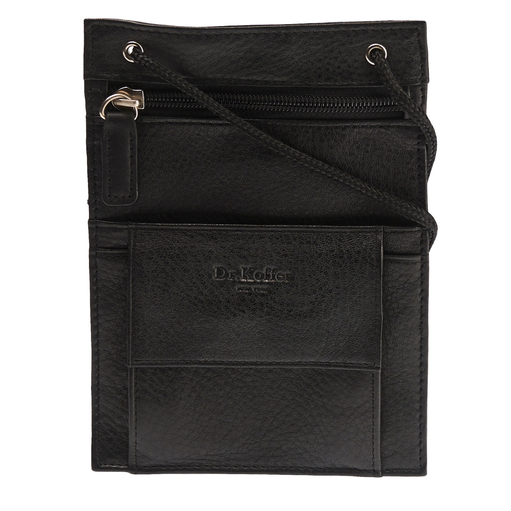 Нагрудный кошелек дорожный Dr.Koffer из натуральной кожи