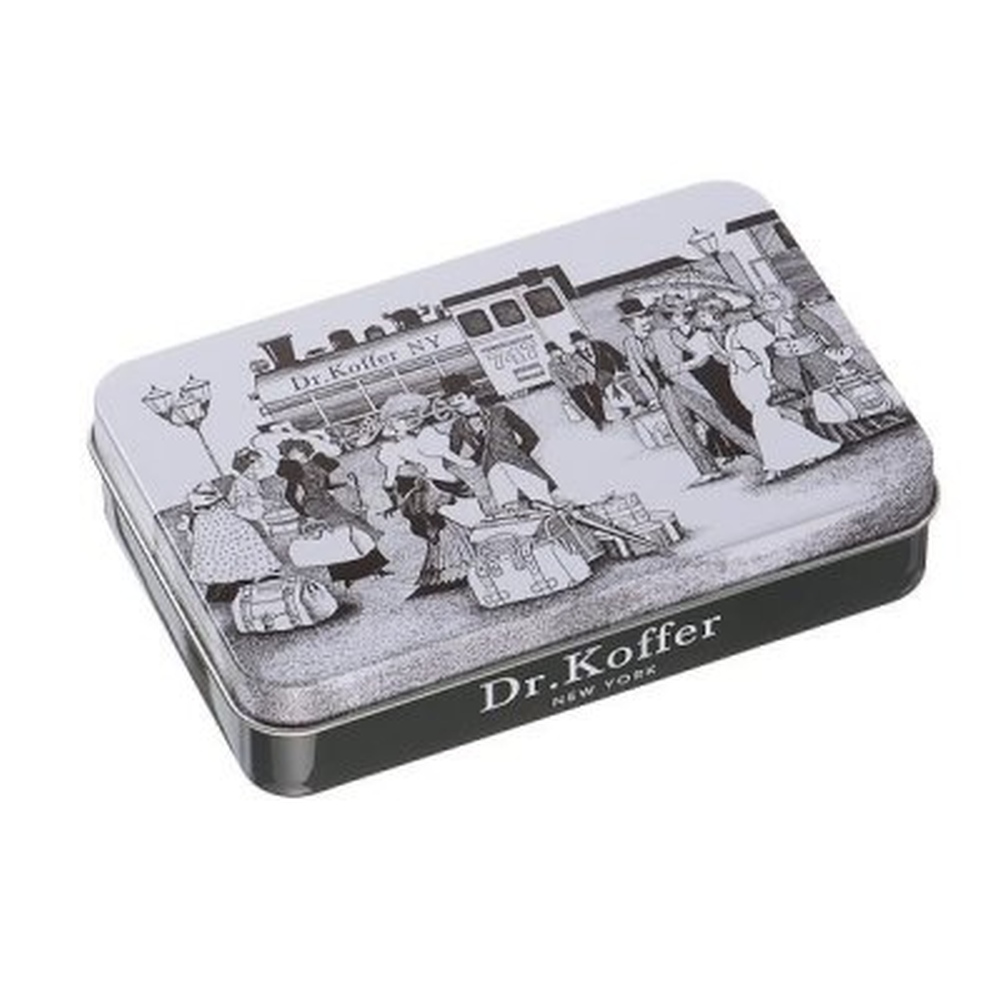 Портмоне Dr.Koffer из натуральной кожи черное