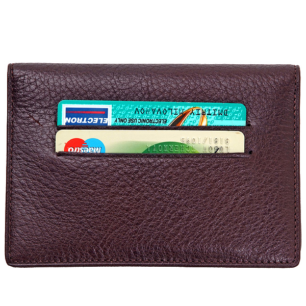 Подарочный набор: обложка для документов и ключница коричневого цвета Dr.Koffer X510281-02-09