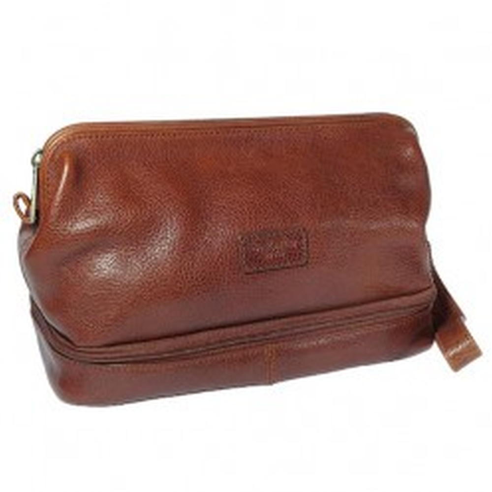 Несессер Dr.Koffer из натуральной кожи коричневый